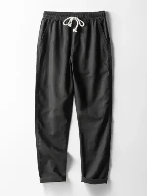 Loose straight ladies' pants