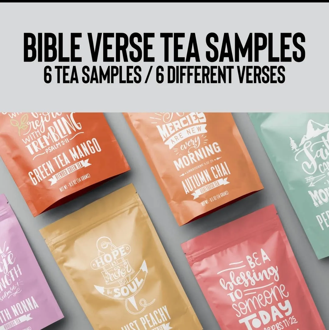 Loose Tea Sampler Gift Box 6ct | Geri's Bluffing Boutique