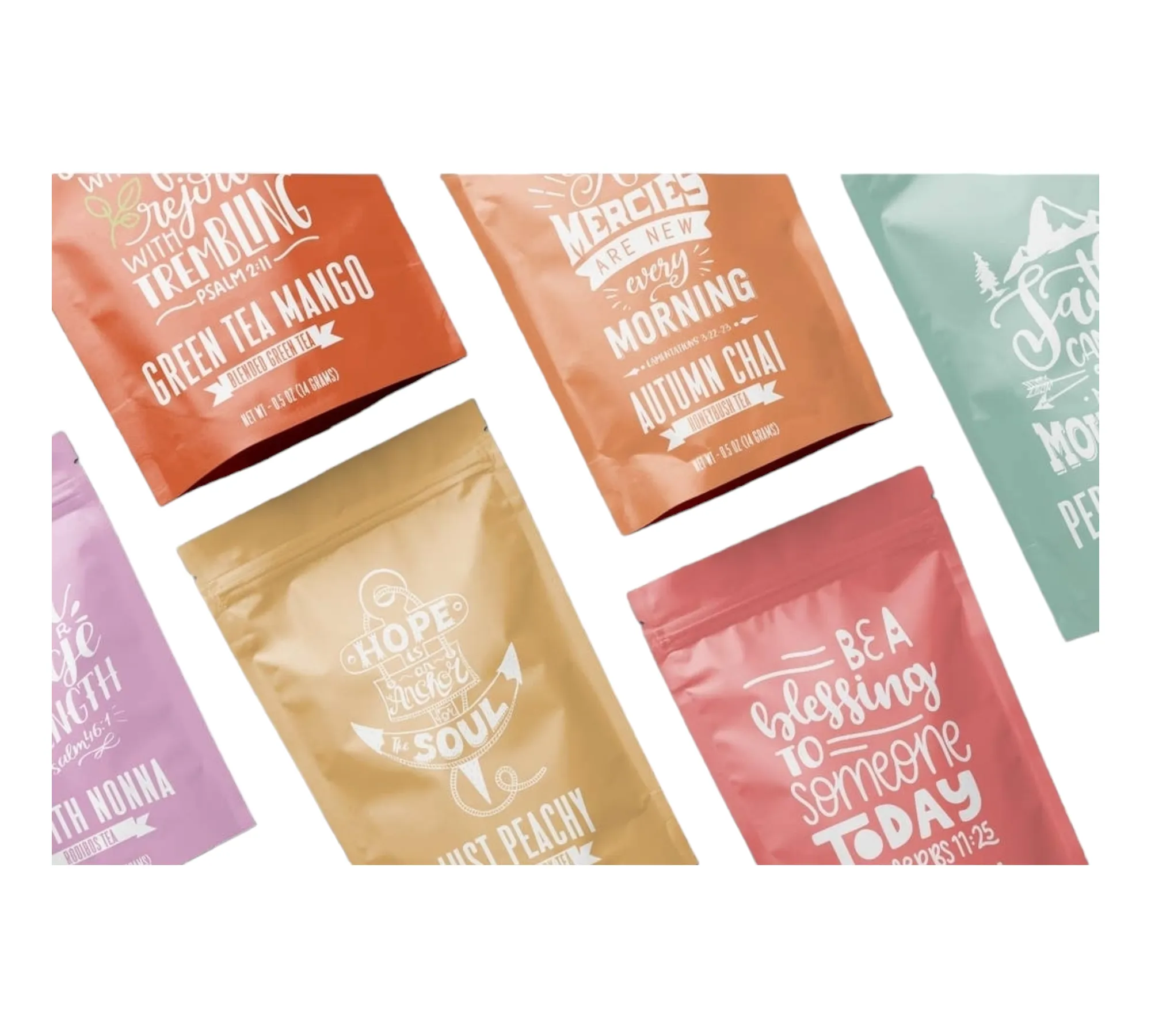 Loose Tea Sampler Gift Box 6ct | Geri's Bluffing Boutique
