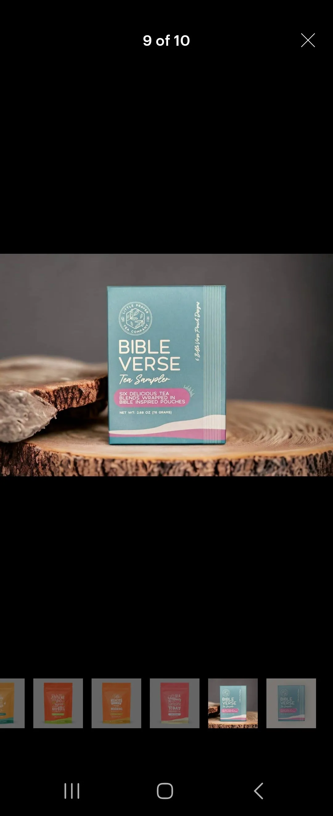 Loose Tea Sampler Gift Box 6ct | Geri's Bluffing Boutique