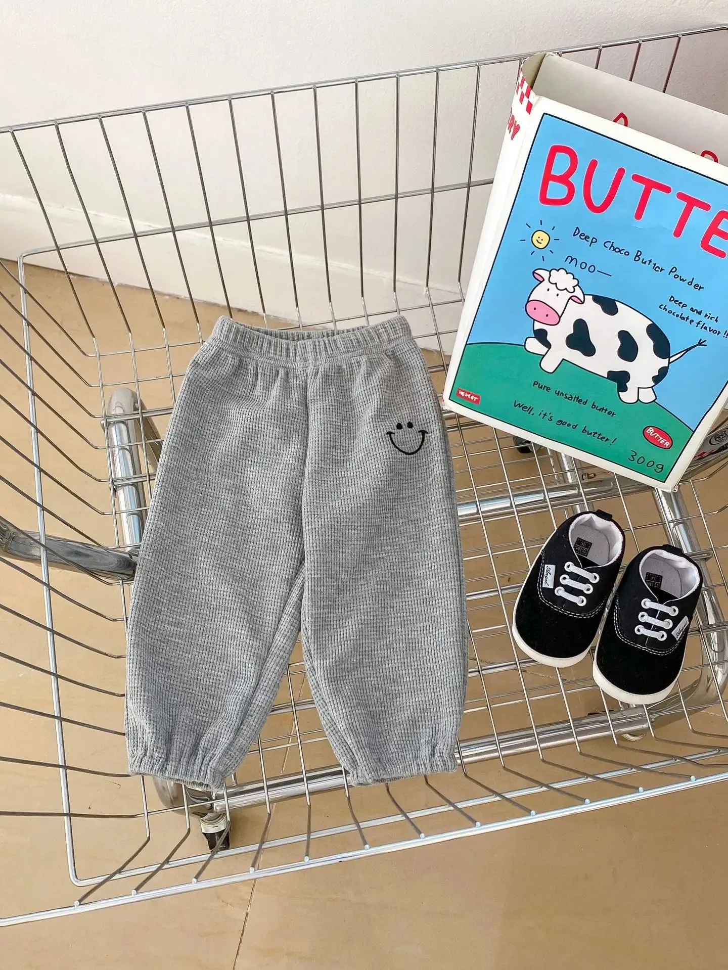 Loose Waffle Pants