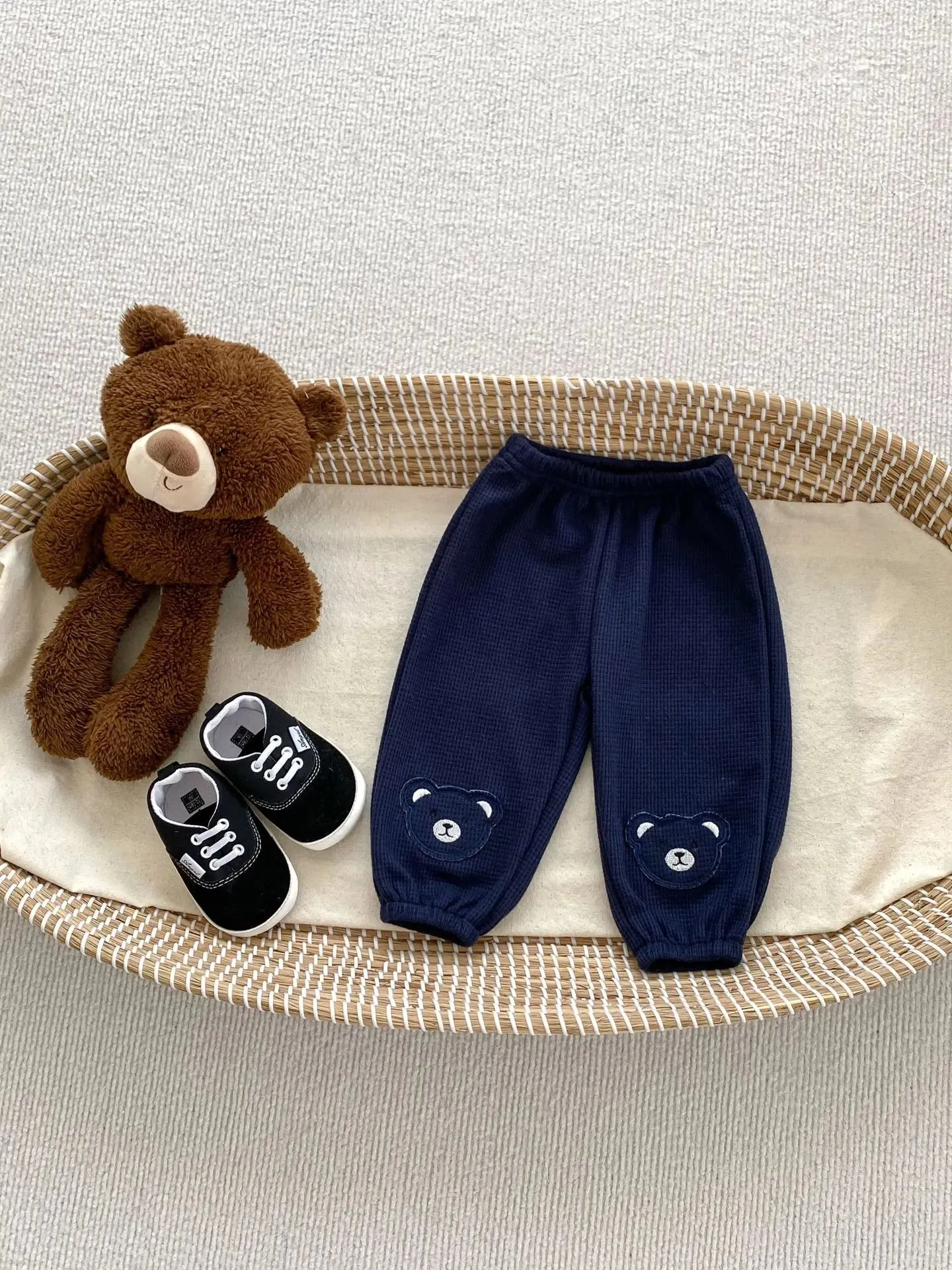 Loose Waffle Pants