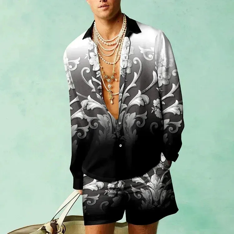 Luxury European Beach shorts set