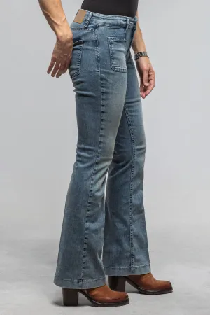 MAC Boot Pocket in River Blue Random Wash