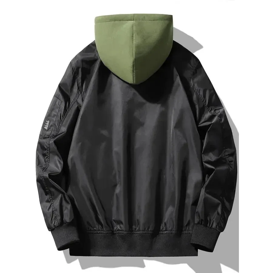 Maciej - stylish men's hooded jacket