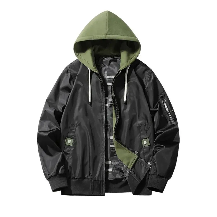 Maciej - stylish men's hooded jacket