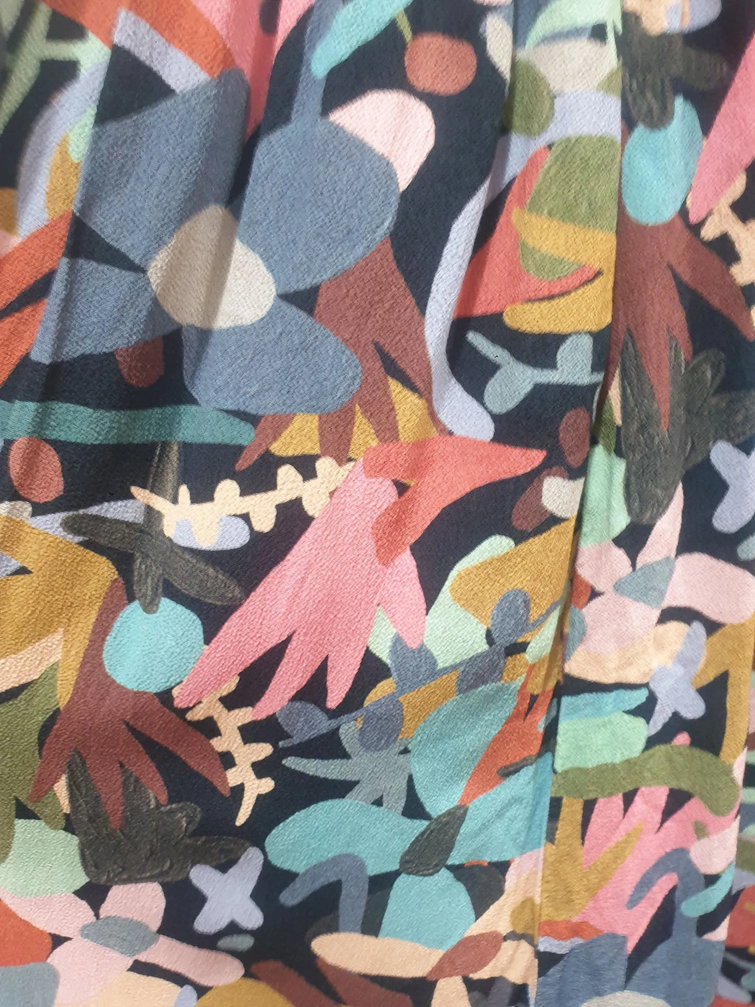 Made 590 unique print skirt size small