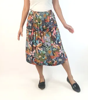 Made 590 unique print skirt size small