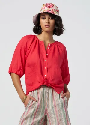 Madly Sweetly by Loobie's Story Colourwheel Blouse Red  MS1407PL