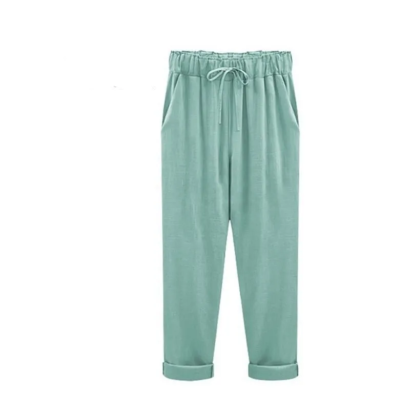 Marigold | Cotton Linen Trousers