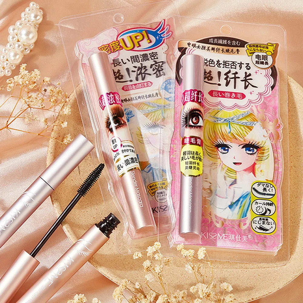 Mascara Waterproof Elongated Non-smudge Long-lasting Slender