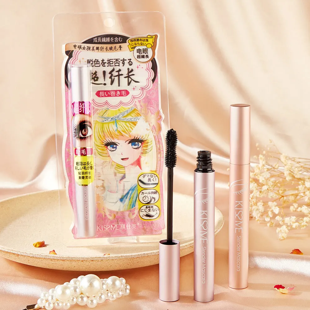 Mascara Waterproof Elongated Non-smudge Long-lasting Slender