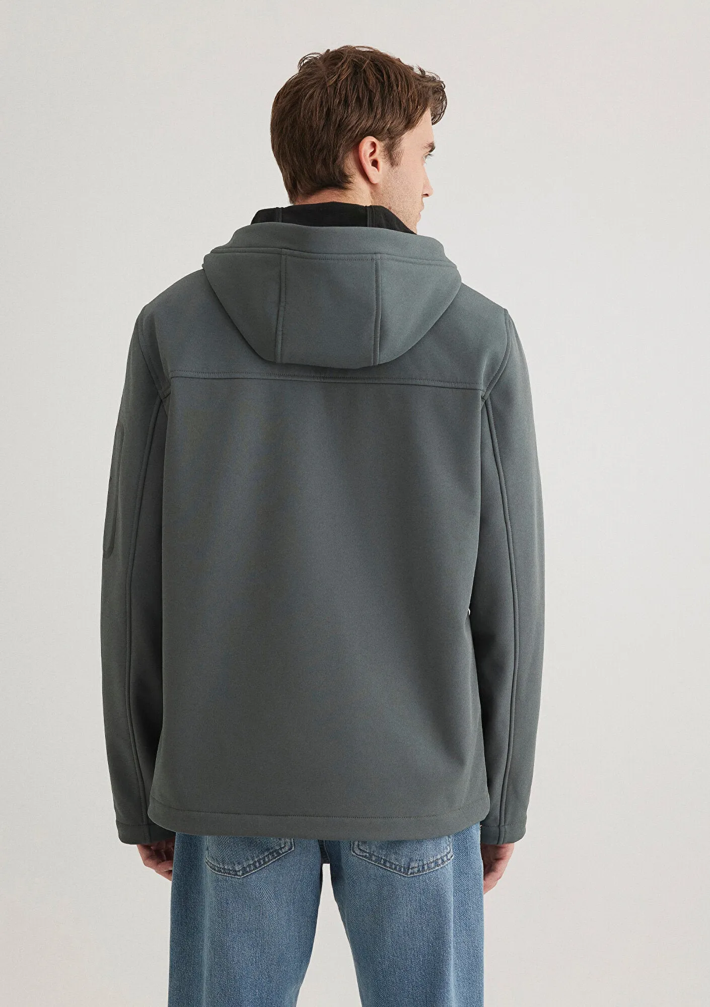 Mavi Pro Hooded Grey Jacket