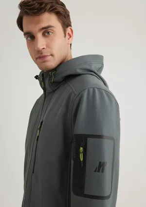 Mavi Pro Hooded Grey Jacket