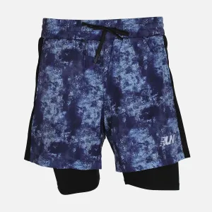 MEN FITNESS DOUBLE LAYER SHORTS