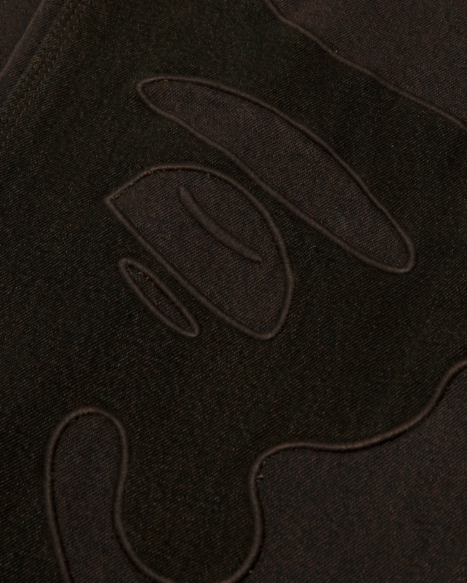 Moonface logo relaxed fit pants