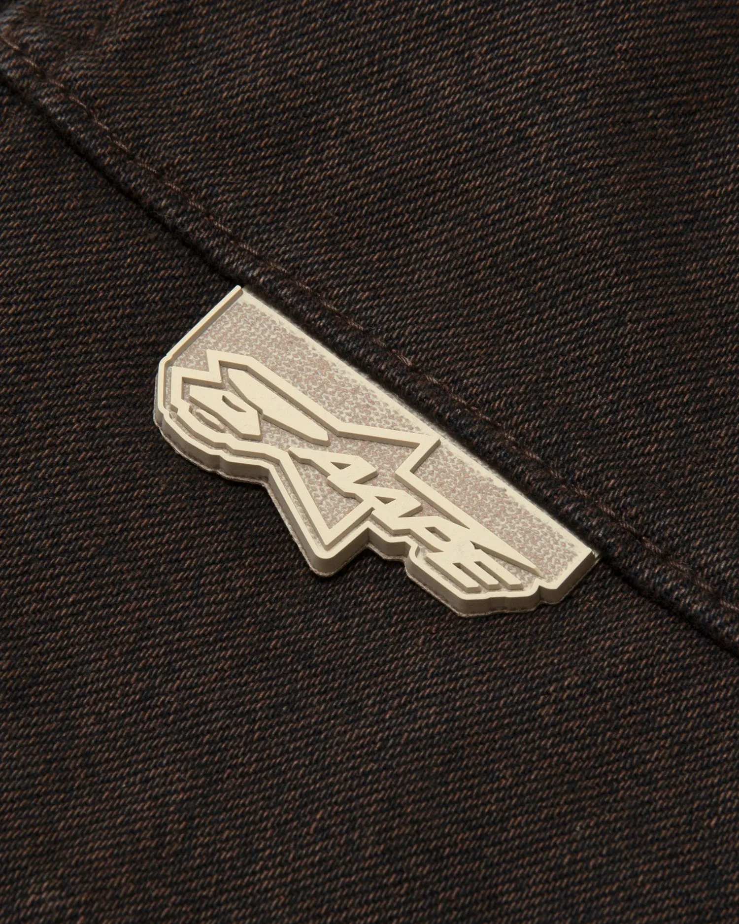 Moonface logo relaxed fit pants