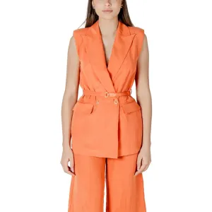 Orange Lyocell Vest