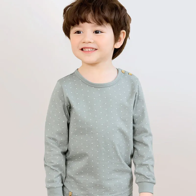 Organic Grey Dots Sleep Set (Comfy Fit) 2503U05