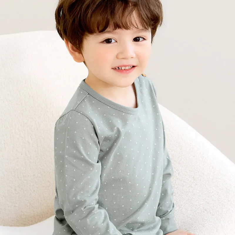 Organic Grey Dots Sleep Set (Comfy Fit) 2503U05