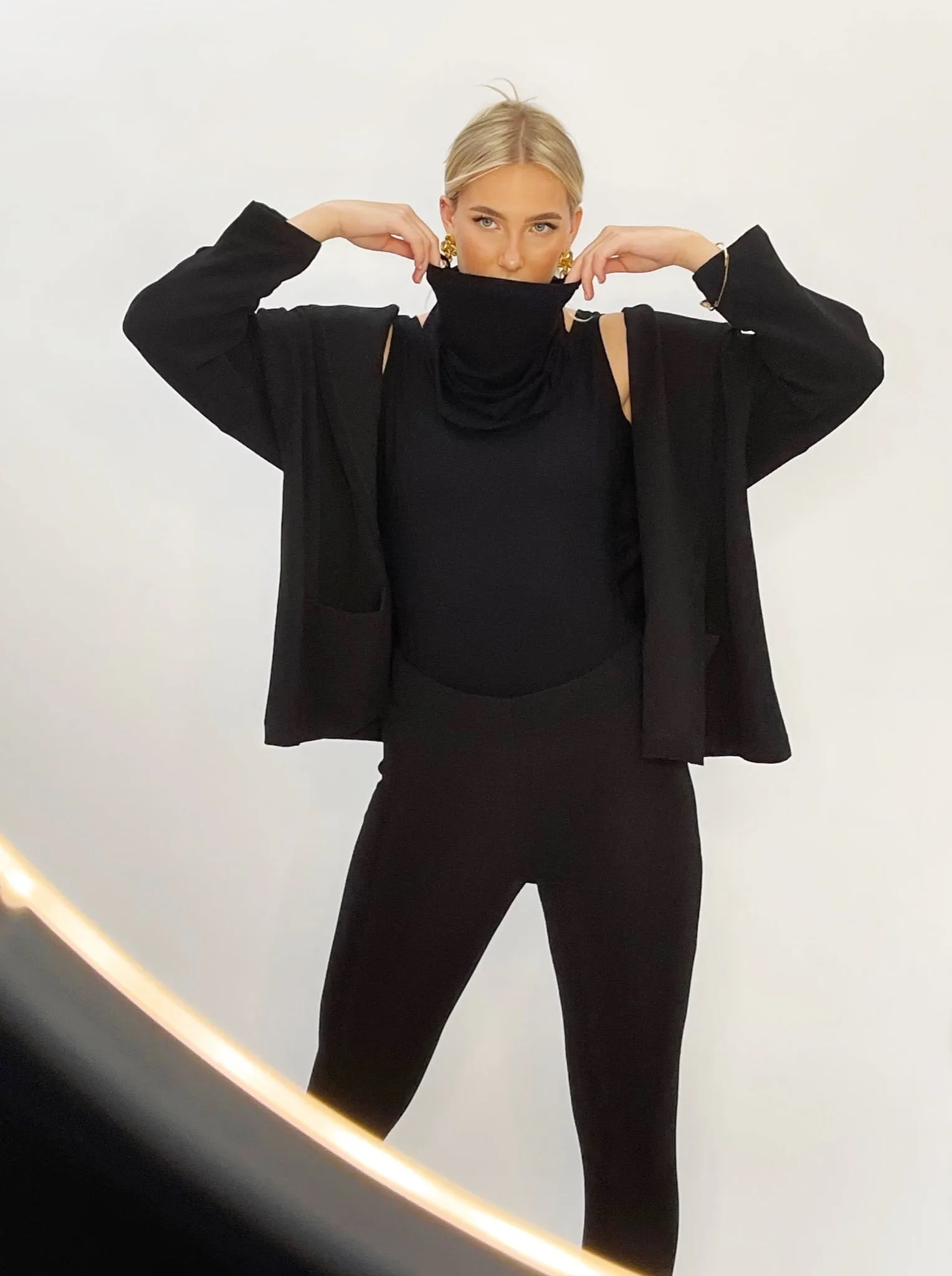 Oversized Hooded Cape - The Mercer