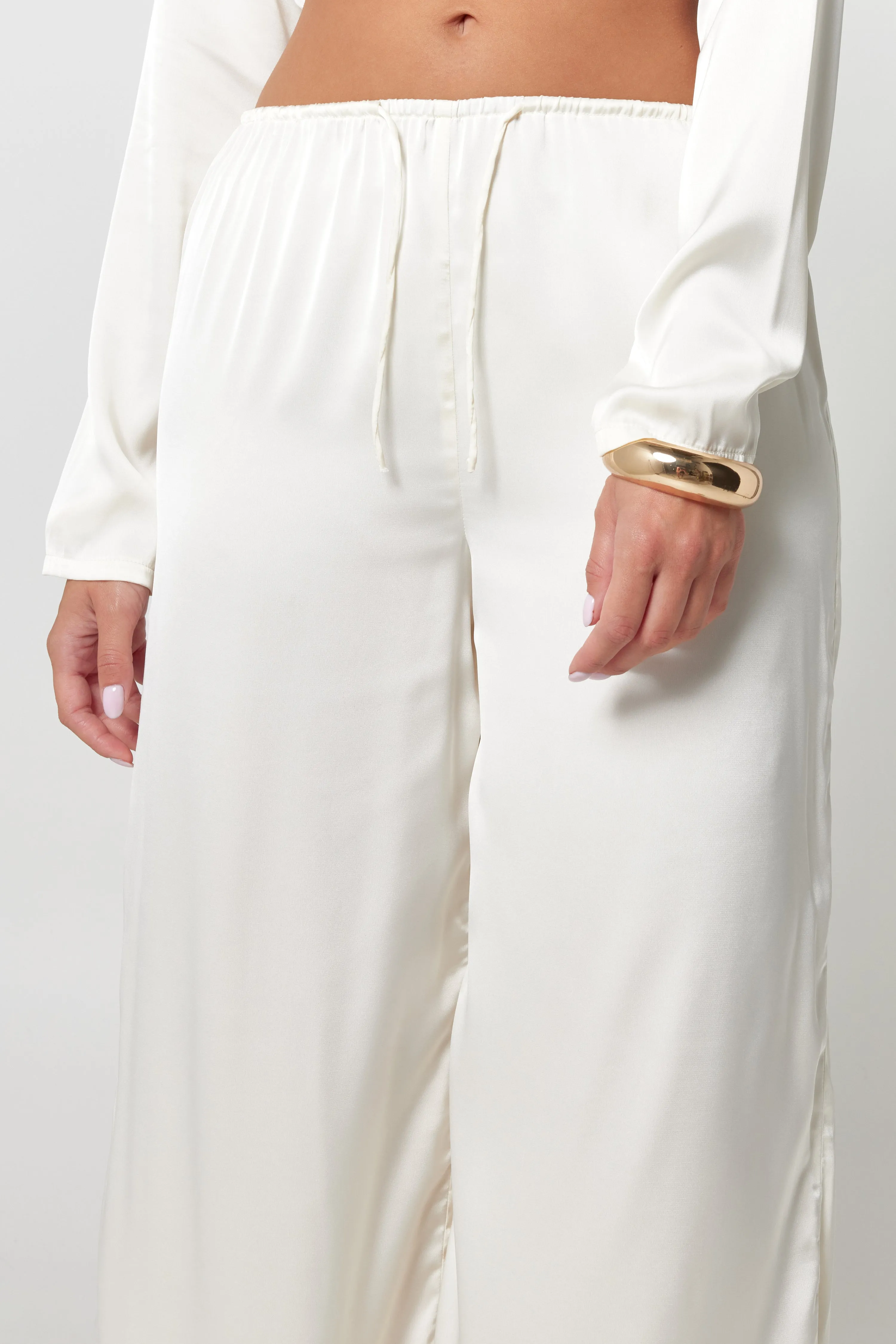 Oyster Satin Co-Ord