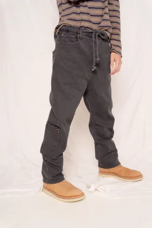 P68 Sashiko Sulfur Black