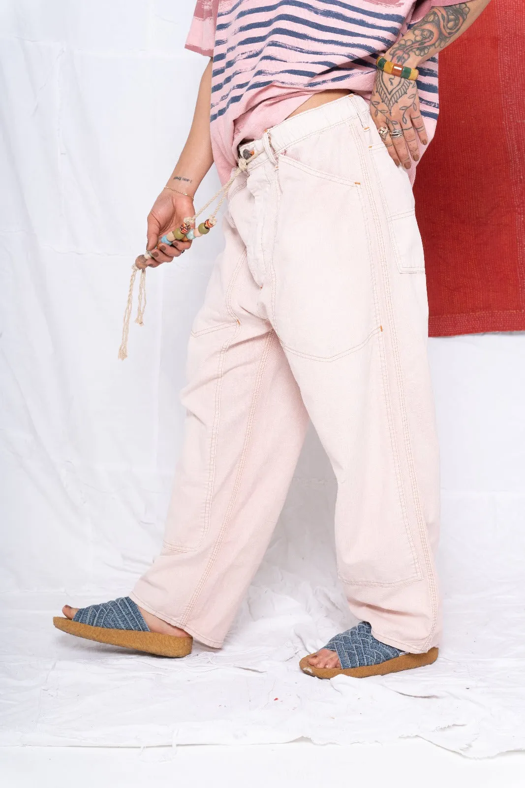 P71 Carpenter Hemp & Organic Cotton Sunfaded Pink