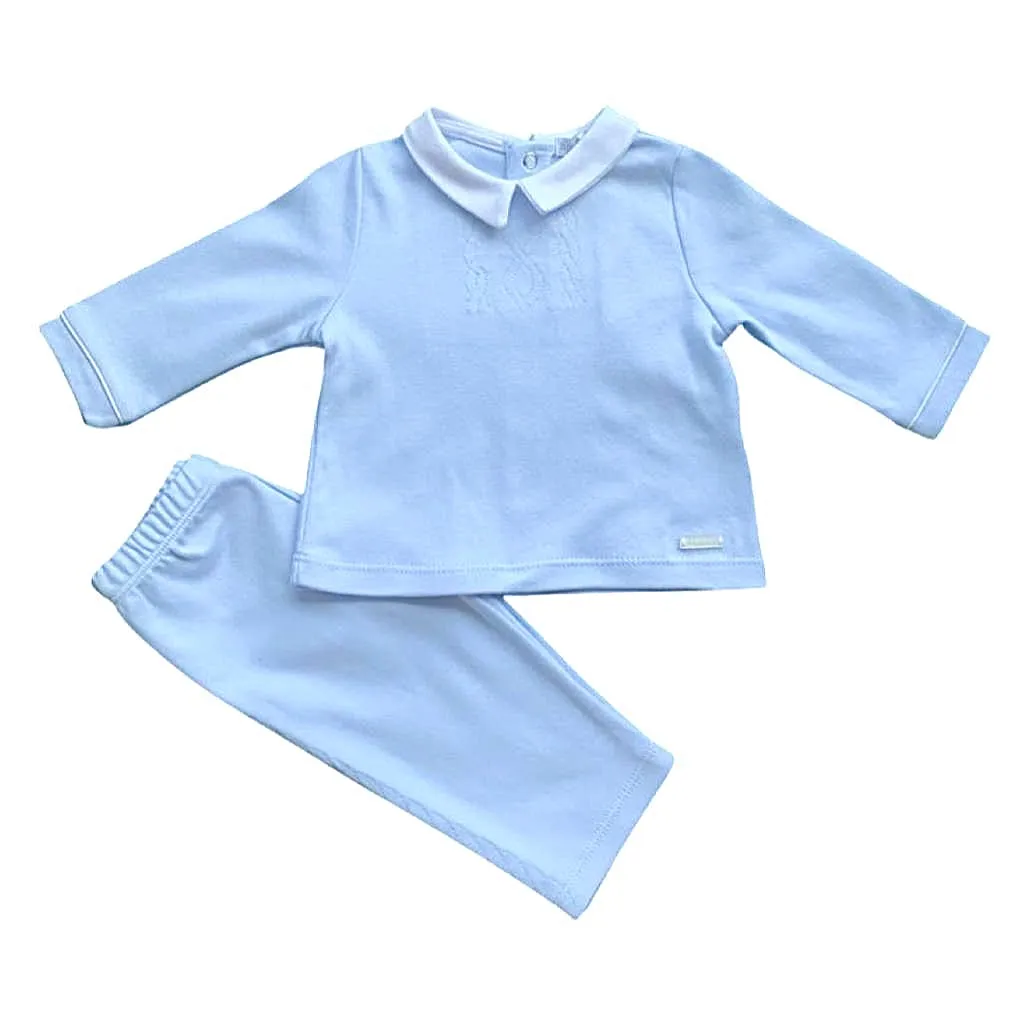 Pale Blue Trouser Set
