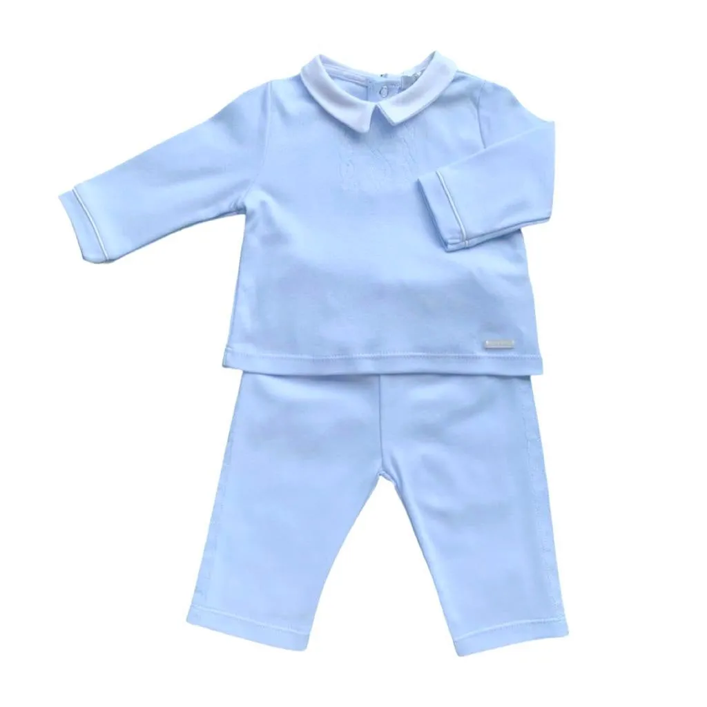Pale Blue Trouser Set