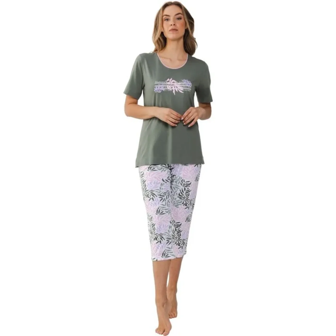 Pastunette Relaxing All Day Capri Leg Pyjama