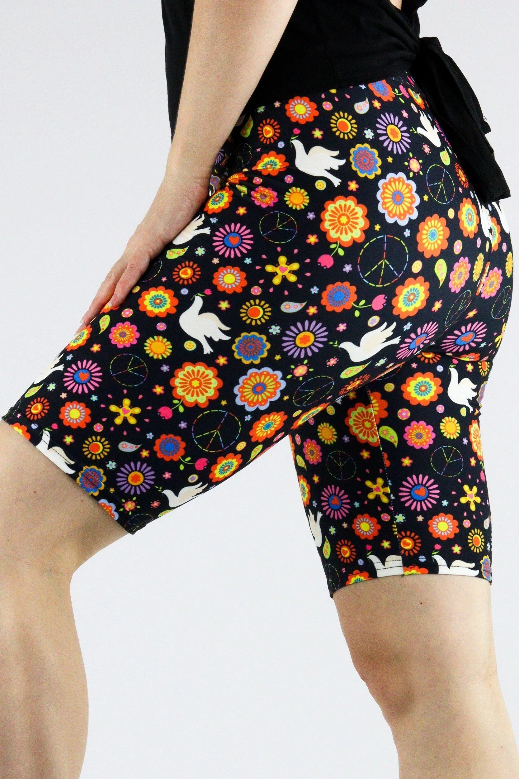 Peace Vibes - Casual Long Shorts