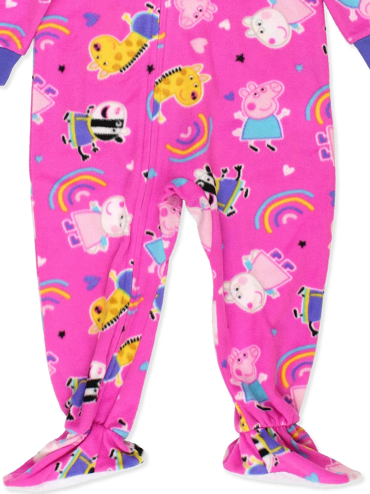 Peppa Pig Footed Blanket Sleeper Pajamas