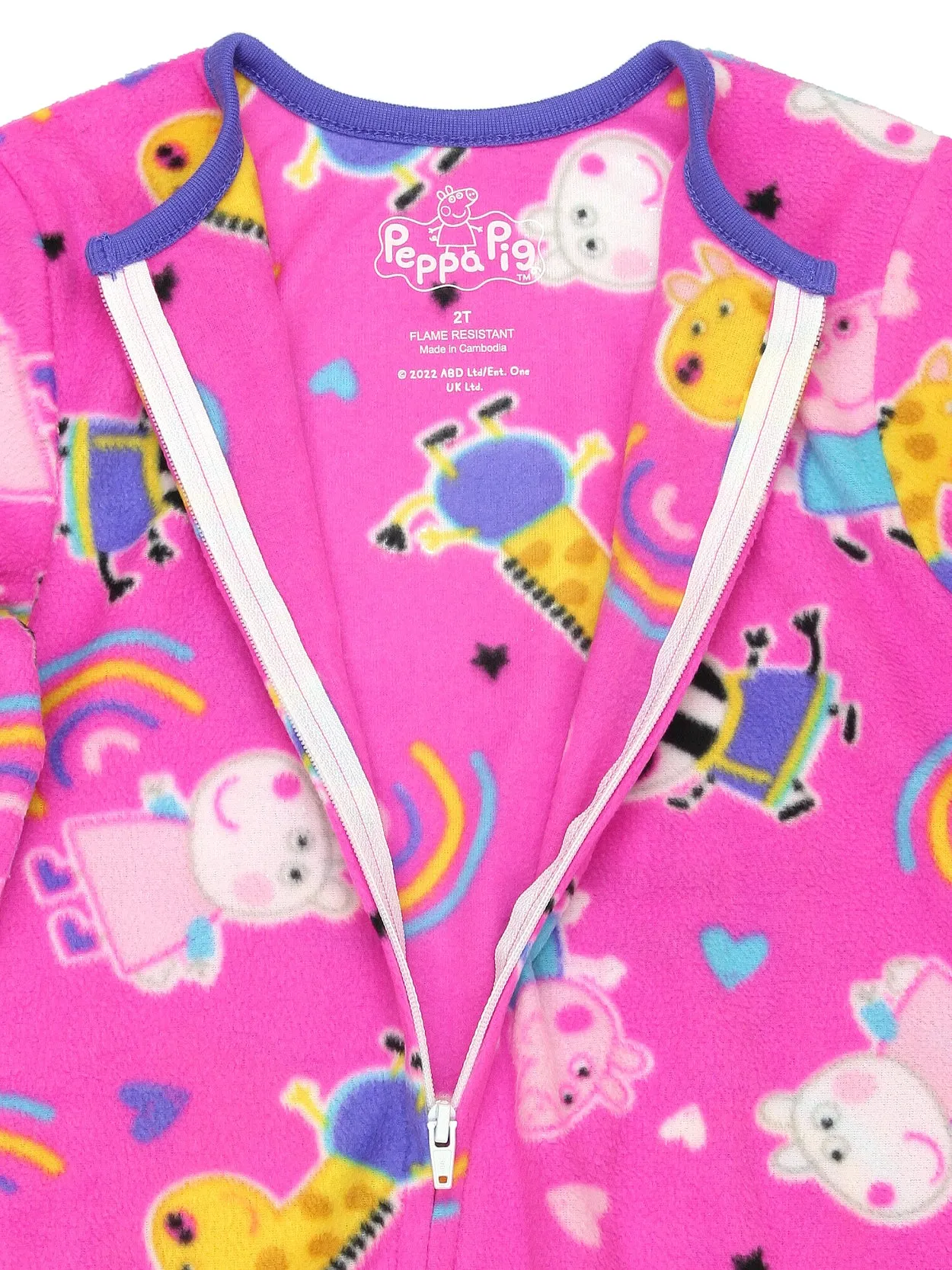 Peppa Pig Footed Blanket Sleeper Pajamas