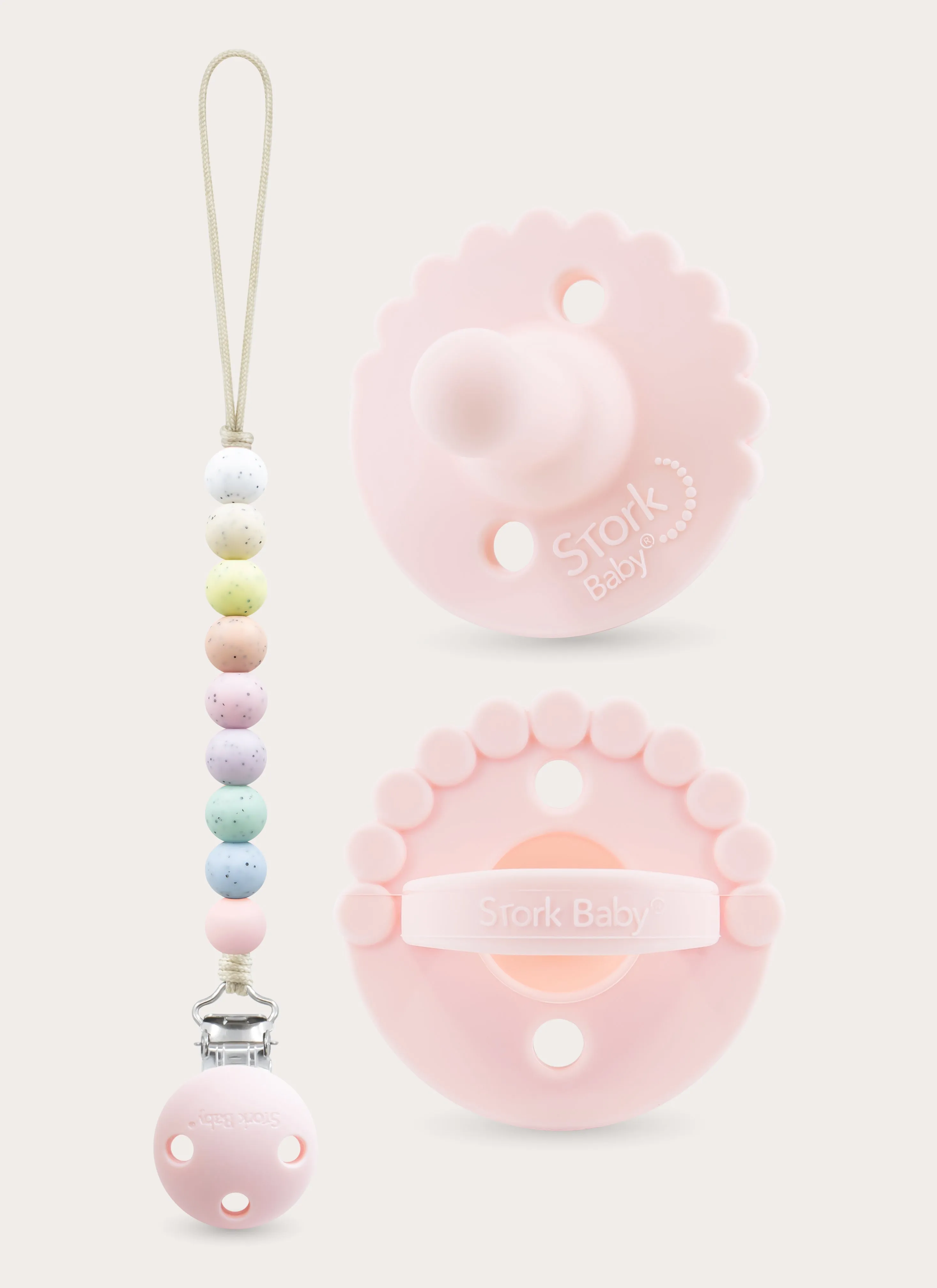 PETAL Petite Bloom Set in Cotton Candy/Speckled Multi