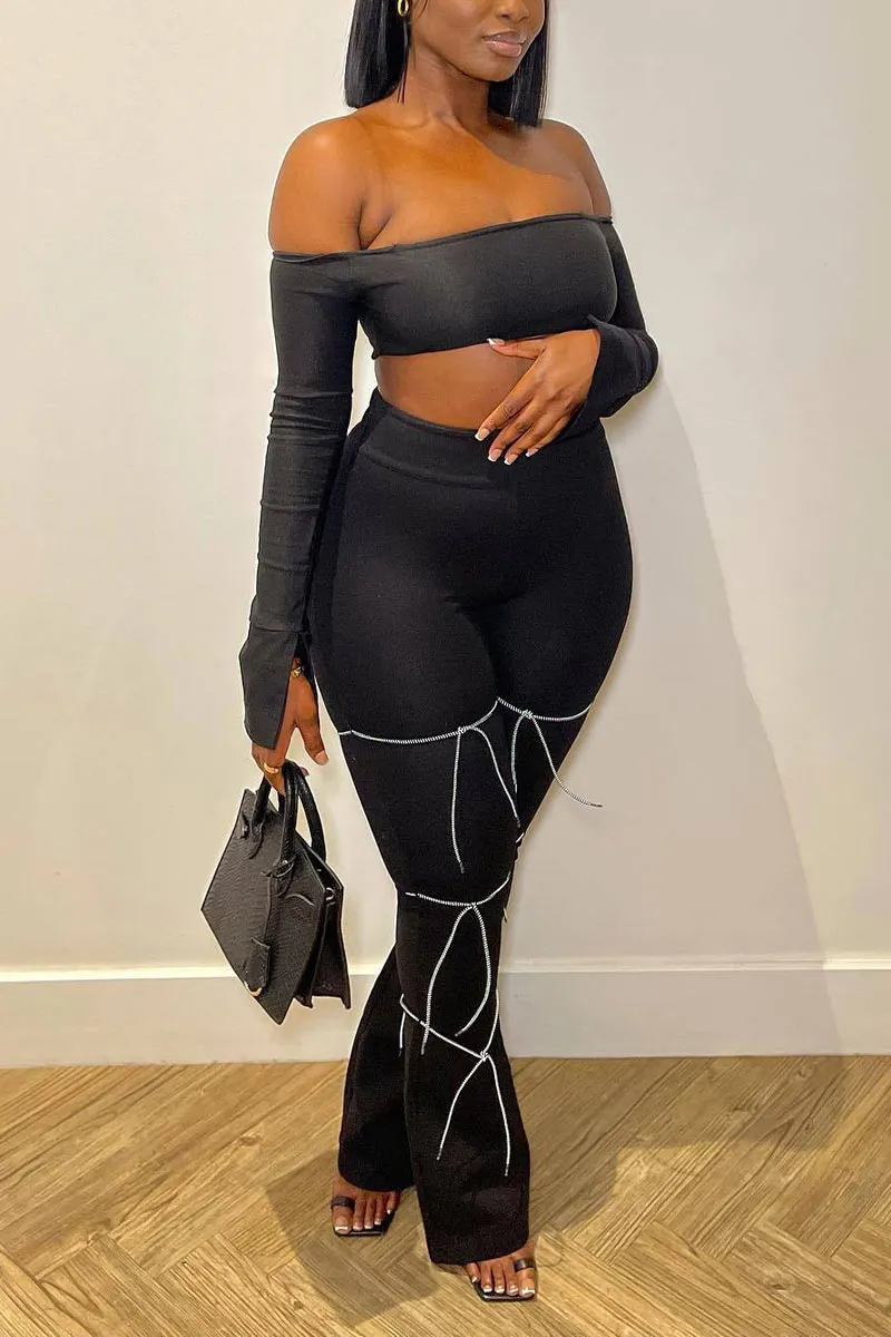 PH690 Bootcut Long Tight Pants
