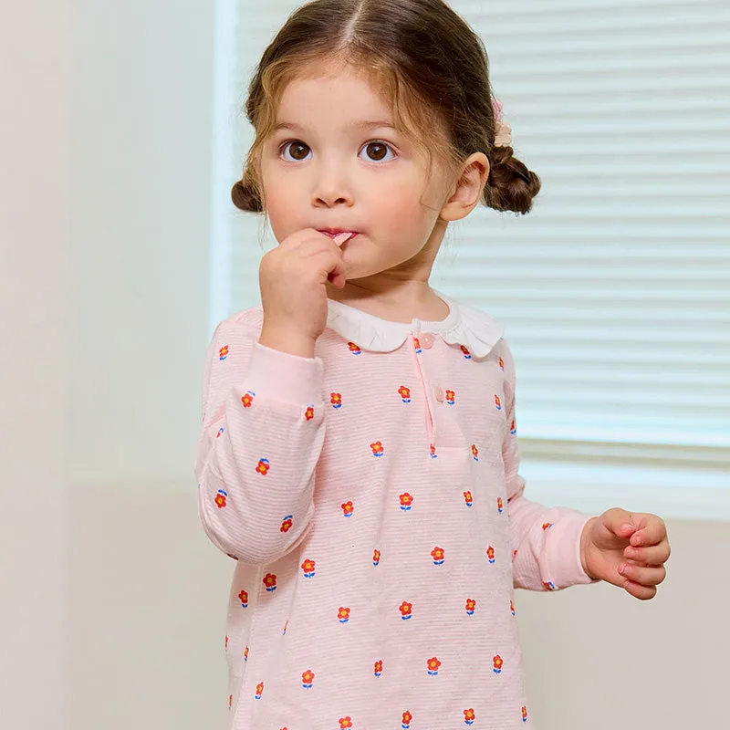 Pink Isabelle Flower Sleep Set (Comfy Fit) (Cooling) 2404C30