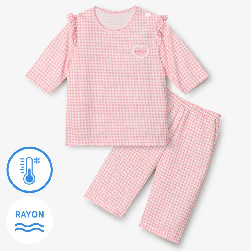 Pink Merci 3/4 Set (Cooling Rayon) 2504U03