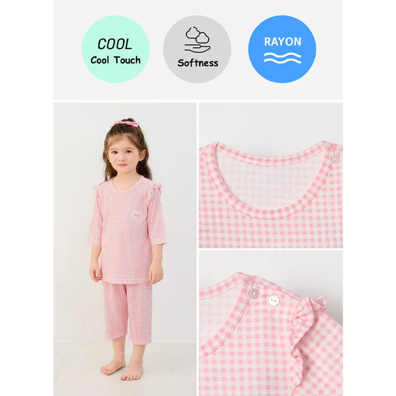 Pink Merci 3/4 Set (Cooling Rayon) 2504U03