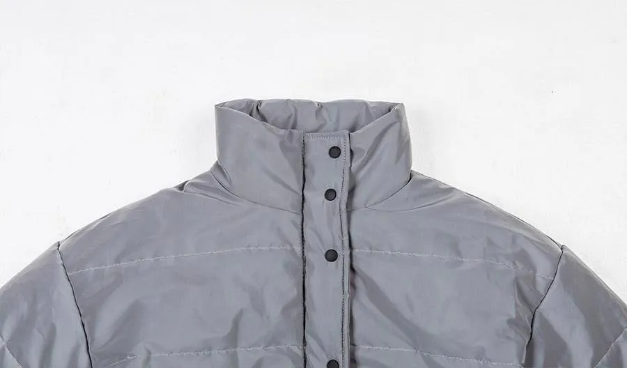 Premium Reflective Crop Coat