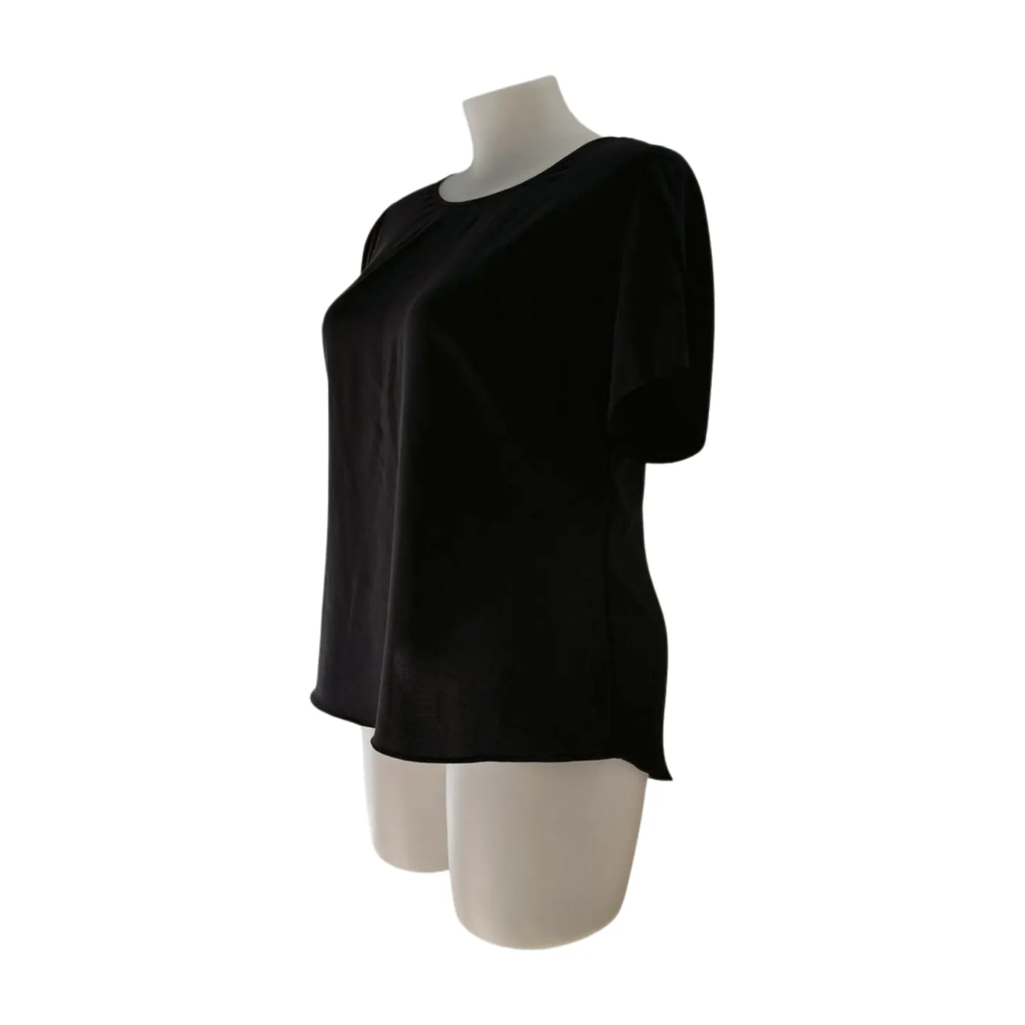 Preview Black Short Sleeve Top Size 18