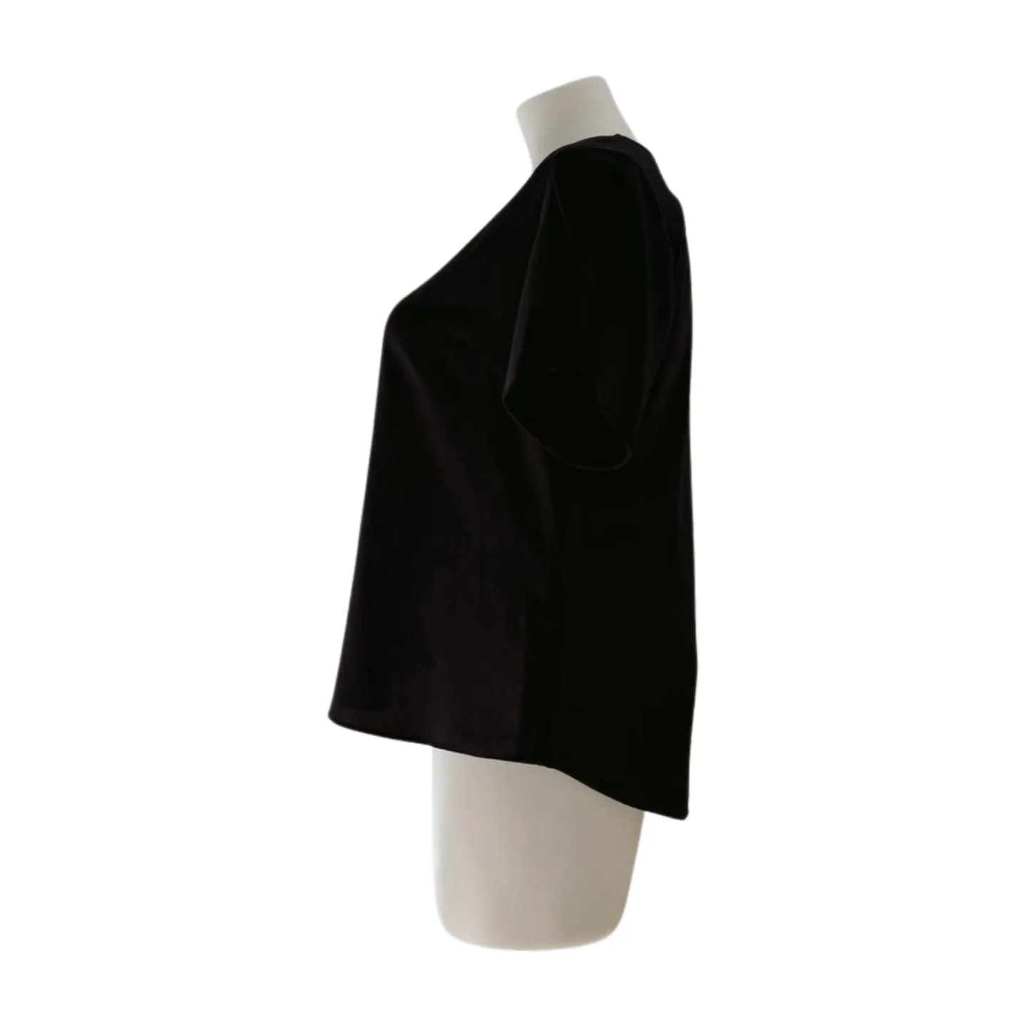 Preview Black Short Sleeve Top Size 18