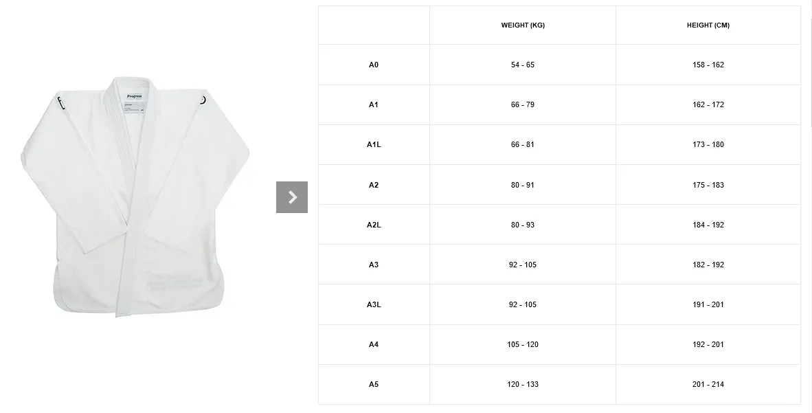 Progress The Academy BJJ Gi - (with FREE White Belt)