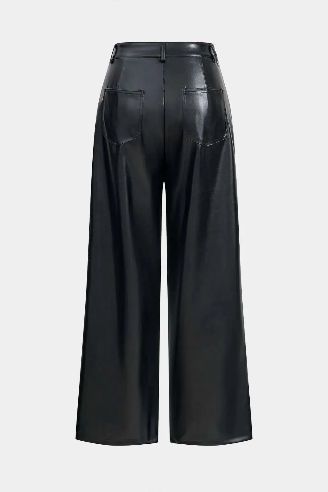 Quateria - Classic Tailored Fit Woman's Wide Leg Trousers