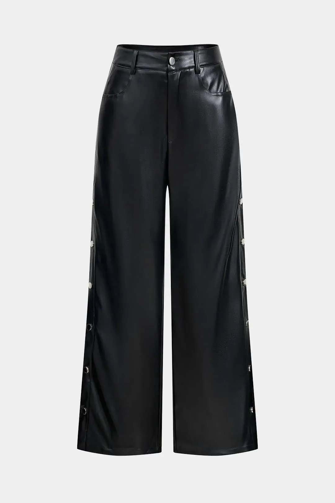 Quateria - Classic Tailored Fit Woman's Wide Leg Trousers