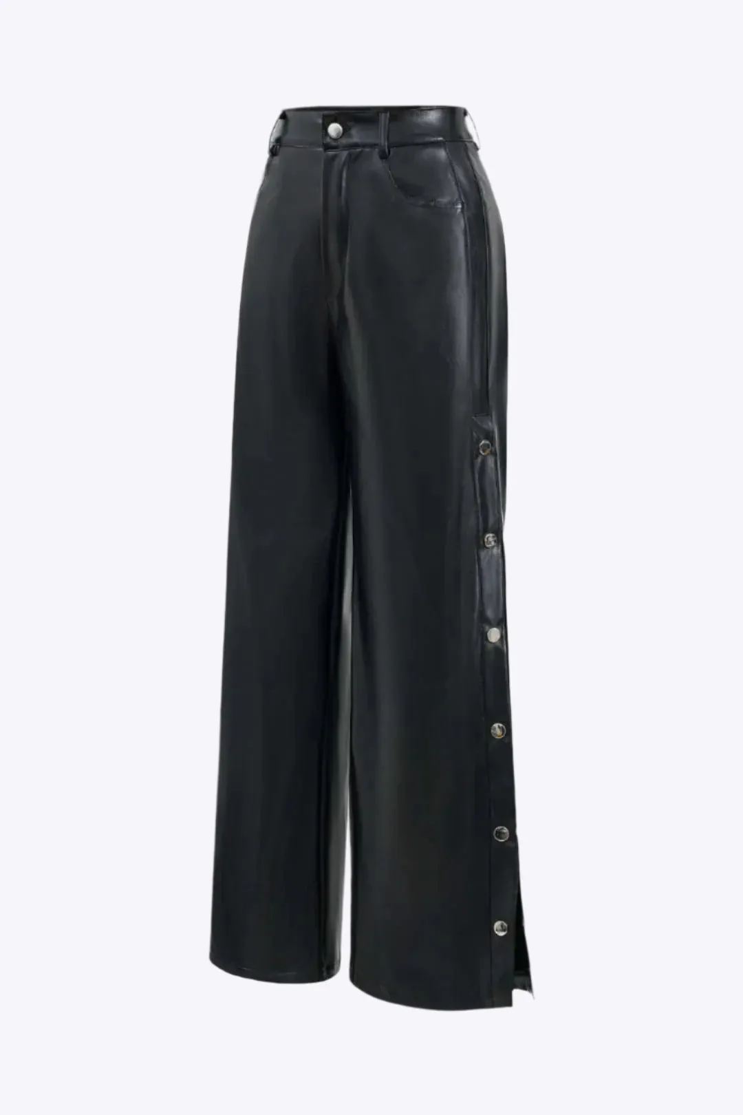 Quateria - Classic Tailored Fit Woman's Wide Leg Trousers