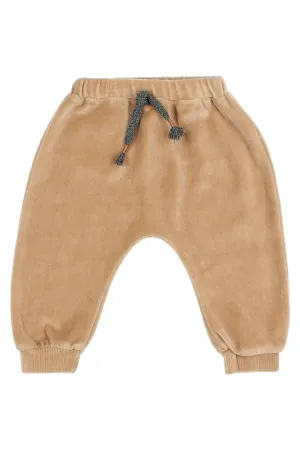 "Channing" Sand Velour Trousers