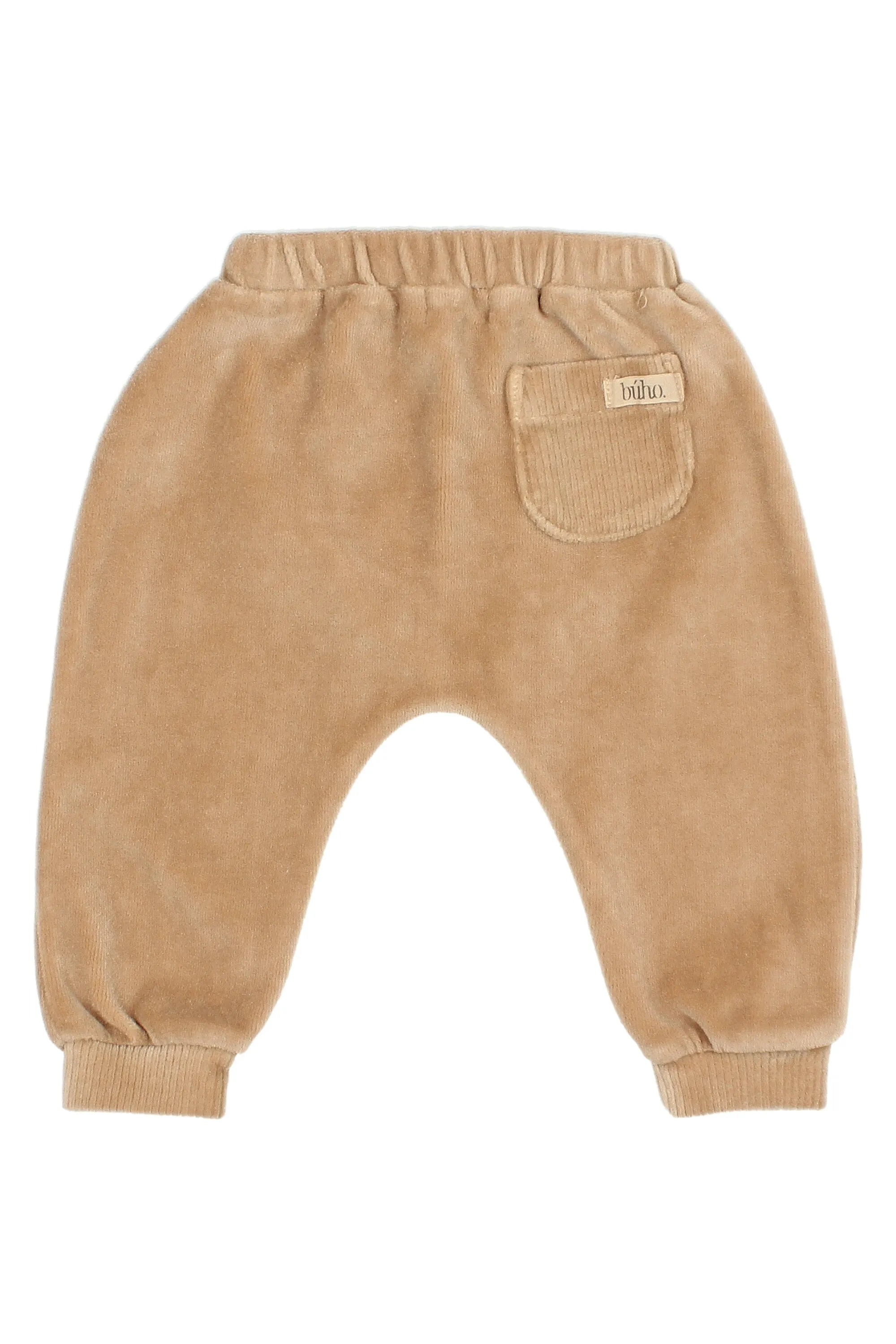 "Channing" Sand Velour Trousers