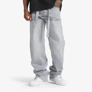 "Crystal" Denim (charcoal wash)