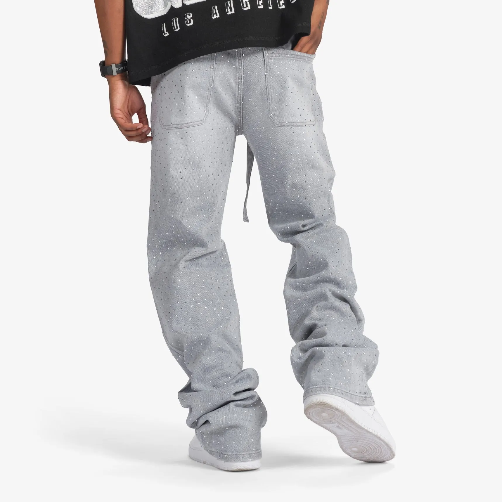 "Crystal" Denim (charcoal wash)